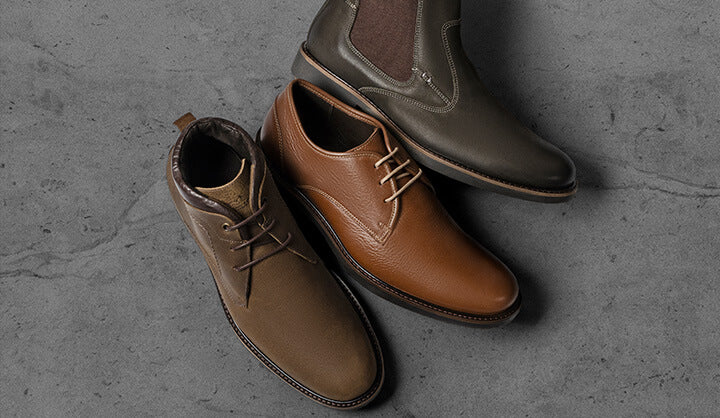 slip on dress boots Roberto Mens Leather Slip On Boots – AnatomicShoes.com