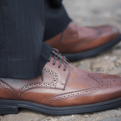 Murilo Men's Leather Formal Brogue Shoes – AnatomicShoes.com