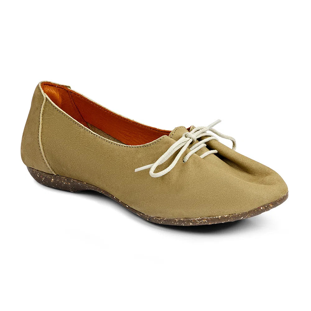 Bel Womens Leather Lace Up Shoes