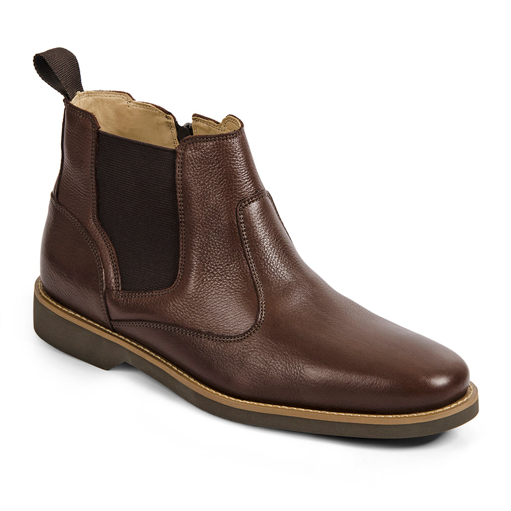 Faro Men's Leather Zip Boots